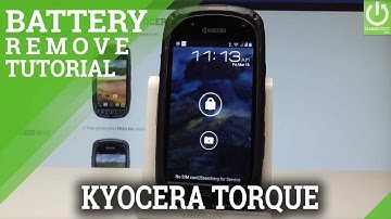 How to Remove Battery from KYOCERA Torque - Force Restart |HardReset.info