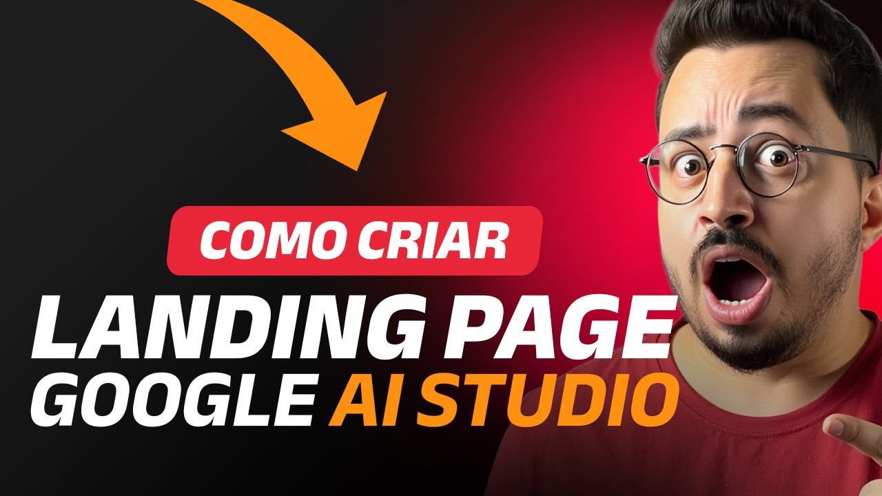 Como Criar uma LANDING PAGE do GOOGLE AI STUDIO do zero - YouTube