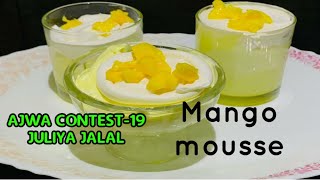 Cooking Contestajwa Contest-19Juliya Jalalmango Mousseajwa Food Key