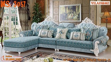 TOP 10 bộ sofa góc TÂN CỔ ĐIỂN nhập khẩu HOT nhất trong năm | Nội Thất VILAHOME