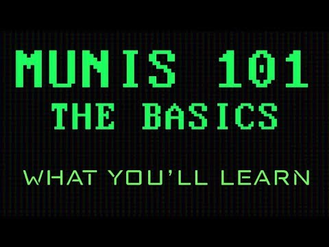 What You'll Learn - Munis 101.00