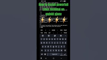 How to install Powerful Linux terminal on Android Phone #codephantom #shorts #termux #pyhton #code