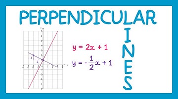 Perpendicular Lines - GCSE Higher Maths