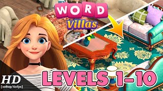 Word Villas Levels 1 - 10 Answers screenshot 5