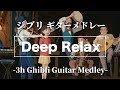 【作業用BGM】ジブリ名曲メドレー ギターアレンジ ジブリ 睡眠用BGM 途中広告なし 勉強用BGM