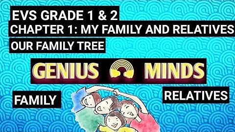 EVS Grade 1 & 2 / Chapter 1: My family and relatives / Nuclear family and joint families.