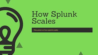 How Splunk Scales? Profile