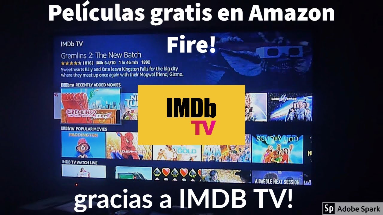 IMDB TV! Películas gratis para tu Amazon Fire y Firestick! - YouTube