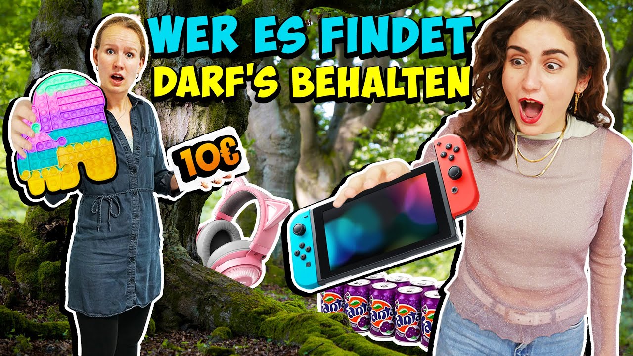 DER ERSTE DER ES FINDET DARF ES BEHALTEN! Kathi und Dania völlig aus der Puste!