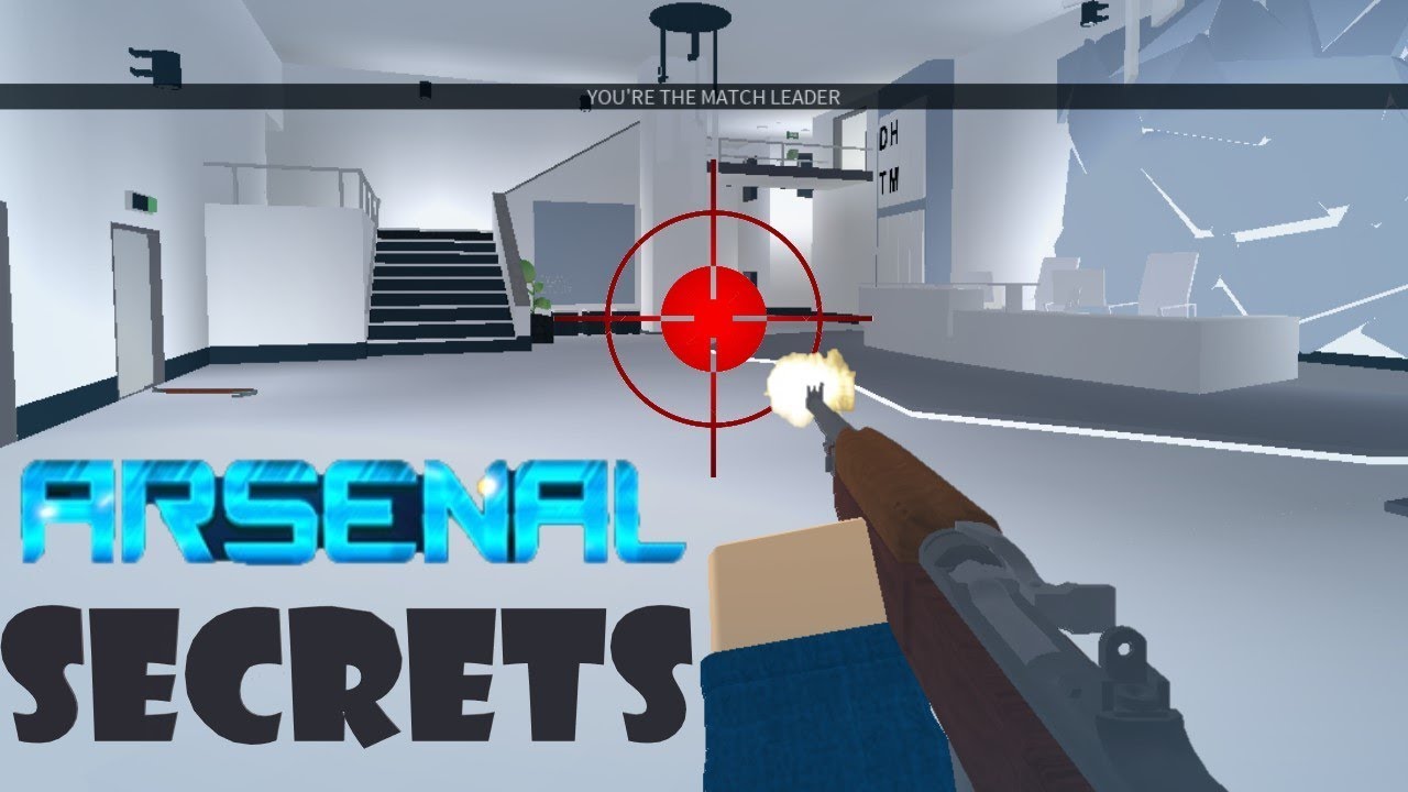 Arsenal Gun Secrets Fly Arsenal Roblox Youtube