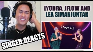 Download lagu Vocalist Reacts To Lyodra X Lea Simanjuntak X Jflow - Indonesian Idol 2020 mp3