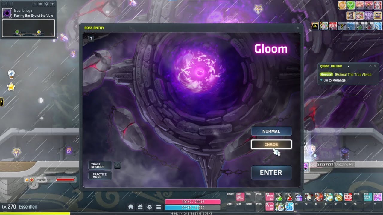 Ren Challenger World Chaos Gloom Solo