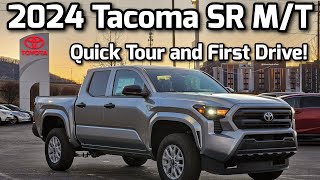 New 2024 Toyota Tacoma SR Manual Transmission: Quick Tour and First Drive