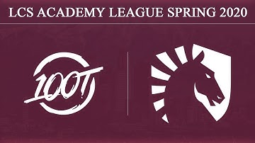 100A vs TLA | 100 Thieves vs Team Liquid | LCS Academy Spring 2020 (2nd February 2020)