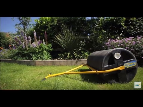 Barrel Roller For Lawn