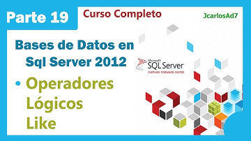 Sentencia Like en Sql server 2012 (19-35) Bases de Datos en Microsoft Sql Server 2012