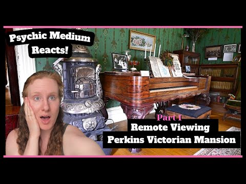 Remote Viewing a HAUNTED VICTORIAN MANSION | PSYCHIC Medium Reacts to Garrett Watts