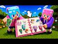 【マイクラ】シール帳に貼りまくる!シール全種類コンプリートするまで終われない姉妹対決w【Minecraft】
