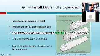 Flex Duct: Doubling Friction Rate