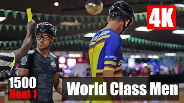 Colombian World Champion Pedro Causil Inline Speed Skating 15 Lap Indoor Race