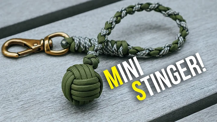 MINI Monkey's Fist Stinger Keychain Impact Tool Tu...