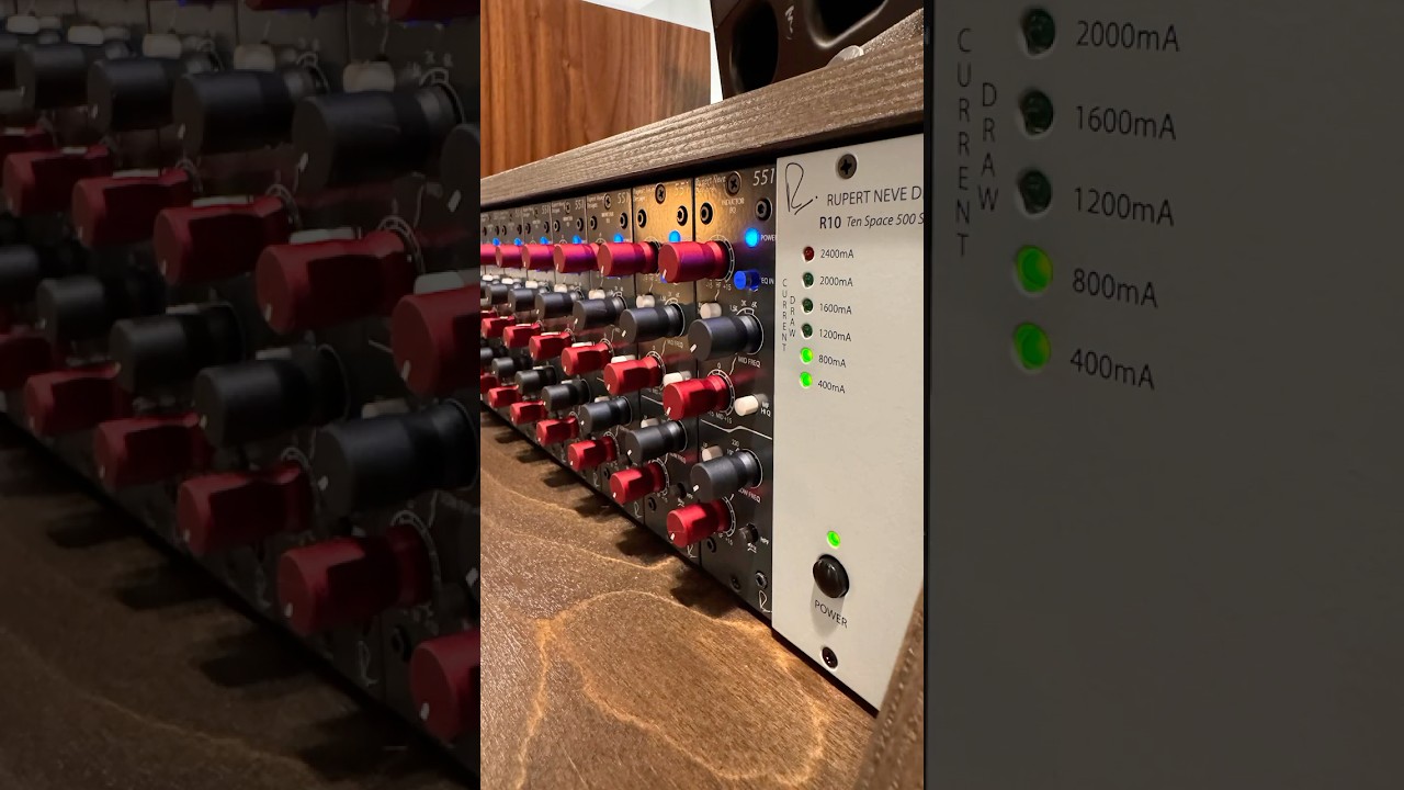 RUPERT NEVE 500 SERIES 🔥🔥🔥 Fully Loaded!!! 😮‍💨😮‍💨😮‍💨 