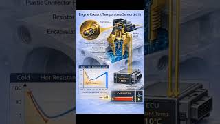 Temperature sensor|| how to work #engine #coolant #temperature #sensor #how #work #how #save