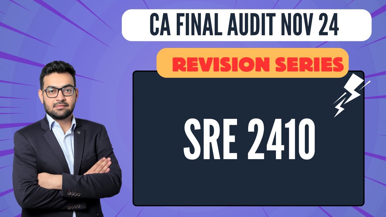 SRE 2410 Revision I CA Final Audit Revision Nov'24 & May'25 - YouTube