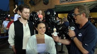 The broadcast celebrates Star Wars night