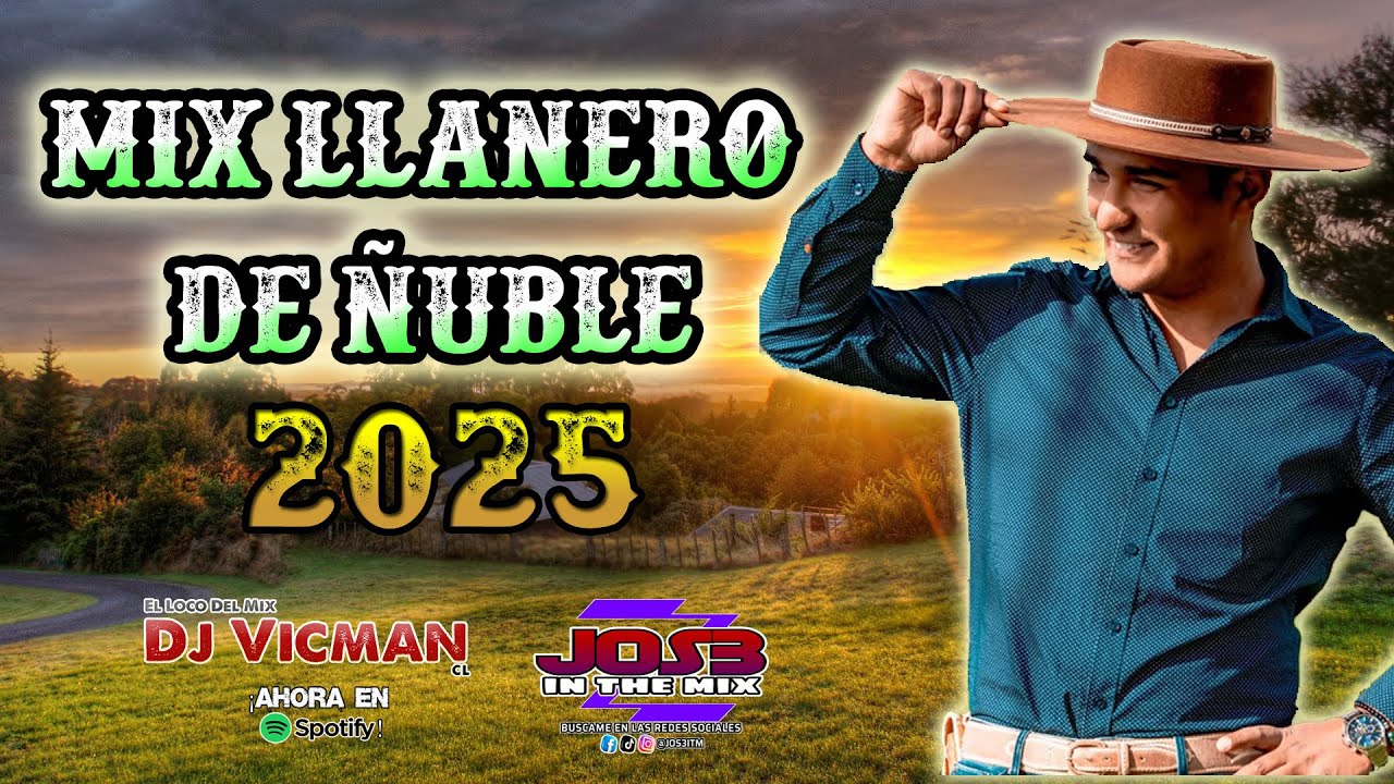 Mix Llanero De Ñuble 3 - Dj Vicman Chile - @jos3itm