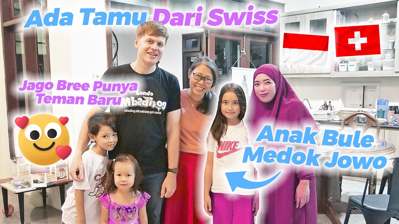 Anak Bule Dari Swiss Jago Bhs. Jawa!! Akhirnya Collab Sama Arsy Family Vlog