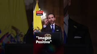 President Abelardo De La Espriella HAS a 54% positive approval rating