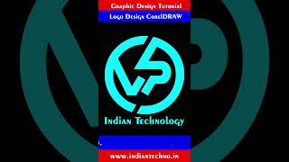 VP Letter Logo Design in CorelDraw #shorts #logodesign #logo_design #3dlogodesign #coreldraw #logo screenshot 4