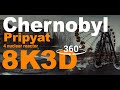 Chernobyl VR 3D 360, Pripyat city, No. 4 nuclear power reactor, reactor control room.