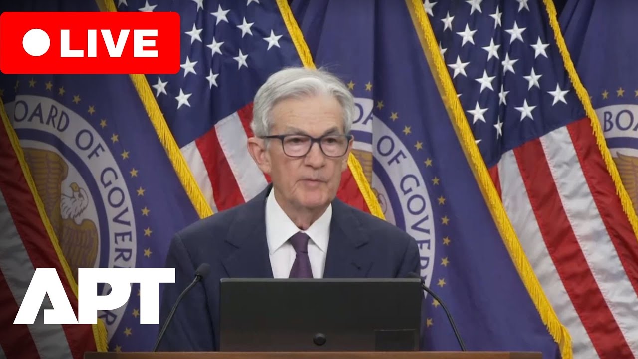 LIVE: Fed Chair Jerome Powell Holds Press Conference on U.S. Interest ...