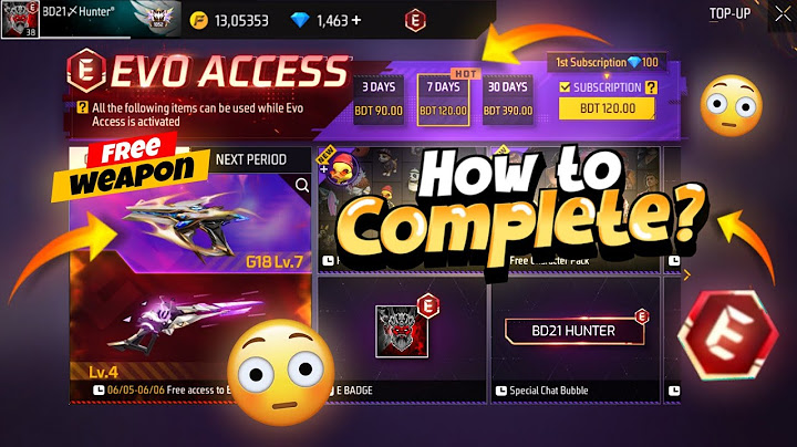 Evo Access Event Free Fire | Evo Access Event Unlock | FF New Event Today | Free Fire New Event