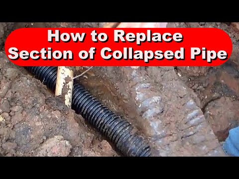 How to Repair Collapsed Corrugated Pipe