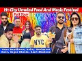 Dj night  ht city unwind food and music festival  full tour  guru randhawa  sagar bhatia kaka