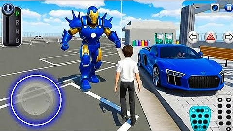 Robot Challenge With Supercar | 3D Driving Class 2 Gameplay || Android Gameplay 