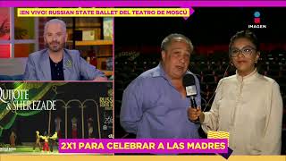 En vivo, Enrique Gou presenta ‘Russian State Ballet del Teatro de Moscú’ | De Primera Mano