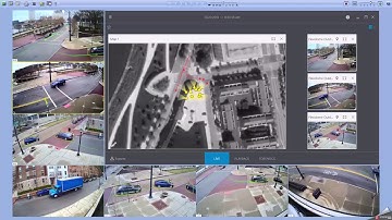 Bosch Video Security Client running in an image pane in BVMS.