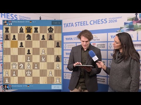Bluebaum returns to Wijk (after 8 years!) and wins the German clash | Masters R3