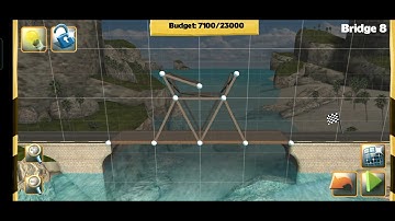 Bridge Constructor - Westlands - Bridge 8 | Oil Tanker | 3 stars