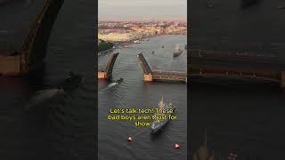 Saint Petersburgs Naval Parade Features Amazing Historic Vessels