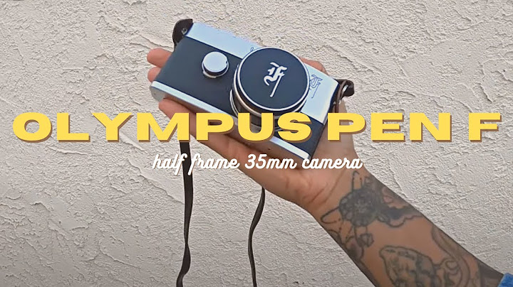 Olympus pen f film camera review năm 2024