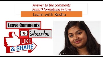 Formatting with printf() in Java Part 2 | How to use Printf method in Java