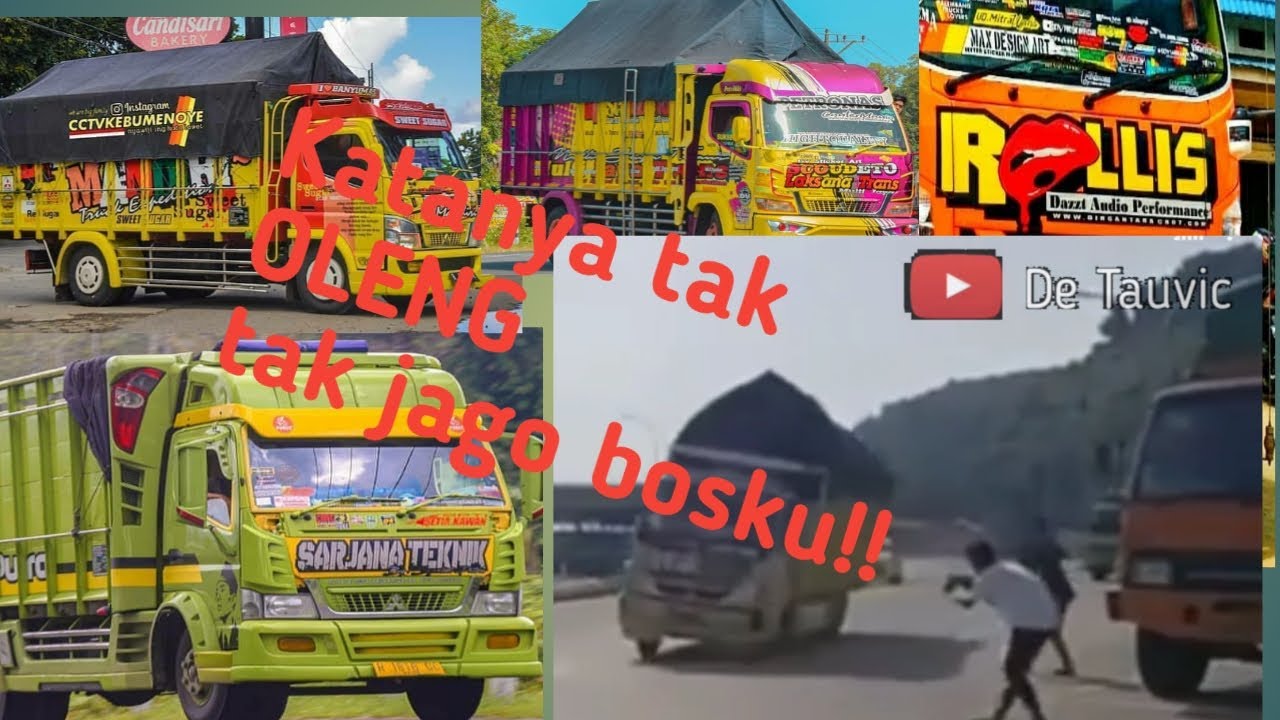  ngeri  kumpulan truk  OLENG  terbaru 2021 YouTube