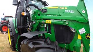 new 2025 John Deere 6M 125 Diesel Tractor (125/138/145/150 HP) Farol at Ashby Show 2025