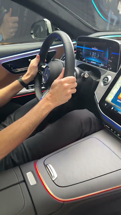 The Interior Quality of the 2024 Mercedes-AMG E53 👌! #mercedesamg #mercedesbenz #shorts