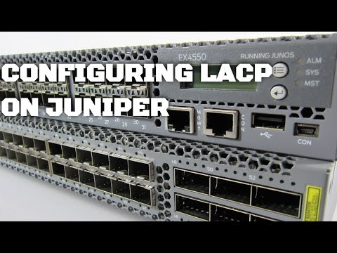 How To Configure LACP on Juniper (Link Aggregation Control Protocol)